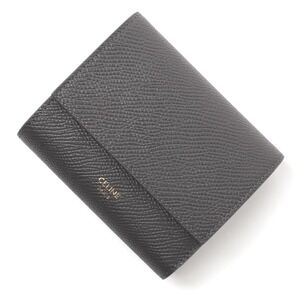 Celine Tri fold Wallet Coin Gray